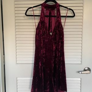 Red Velvet Romper